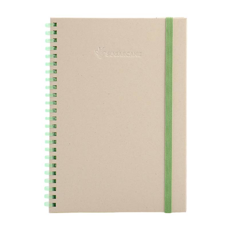 دفتر ملاحظات TNB762-A5 ذو غلاف قصب السكر