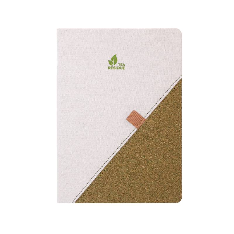 TNB748-دفتر ملاحظات مائل ببقايا الشاي الأخضر