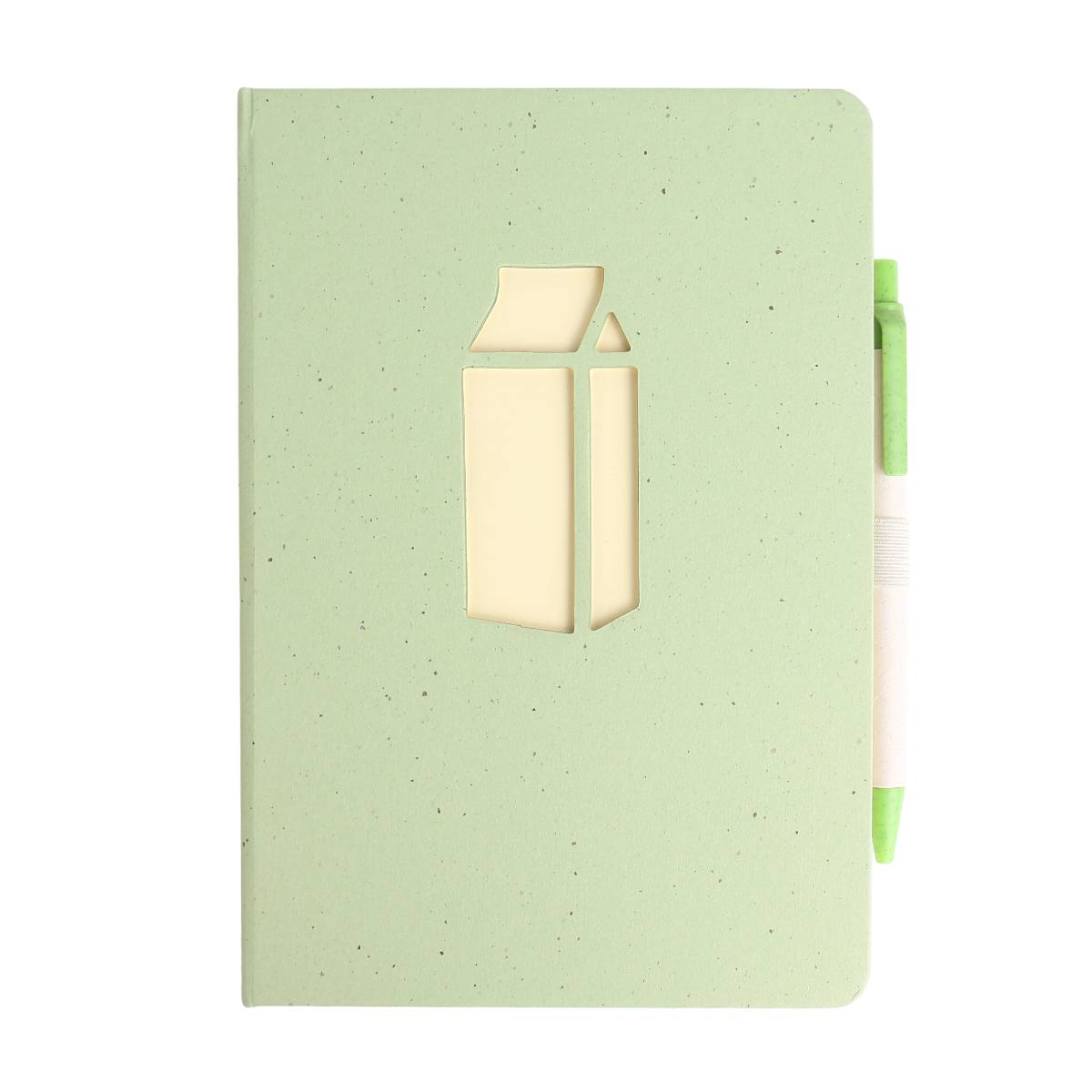 TNB773-Eco Notebook with Recycled Milk Carton Paper Cover