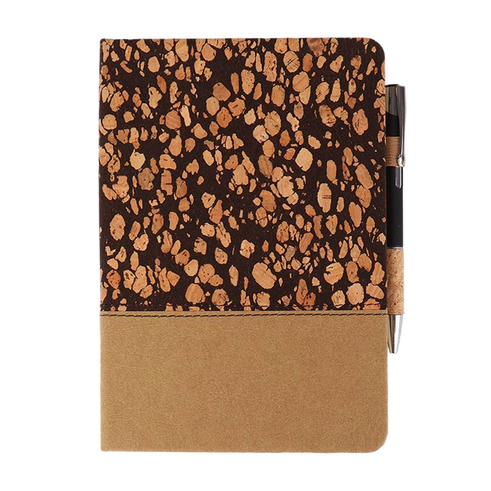 TNB787-A5 Coffee Ground & Washed Kraft Paper Hardcover Notebook